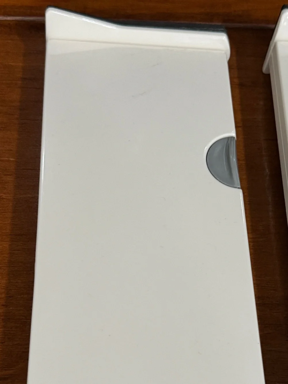 Adjustable Cream Drawer Dividers with Black End Caps - 4 Pack